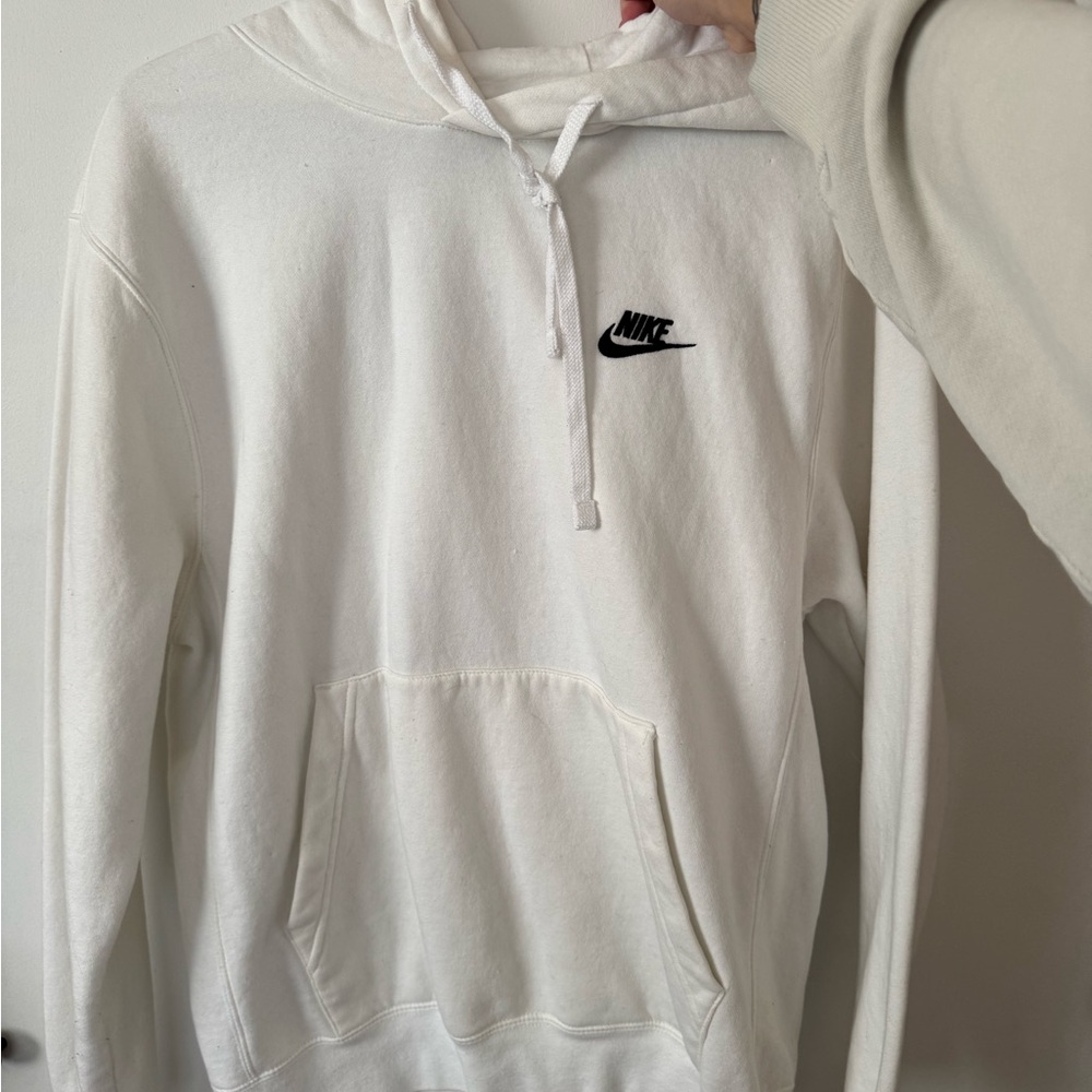 Nike Ivory Pullover with Black Logo